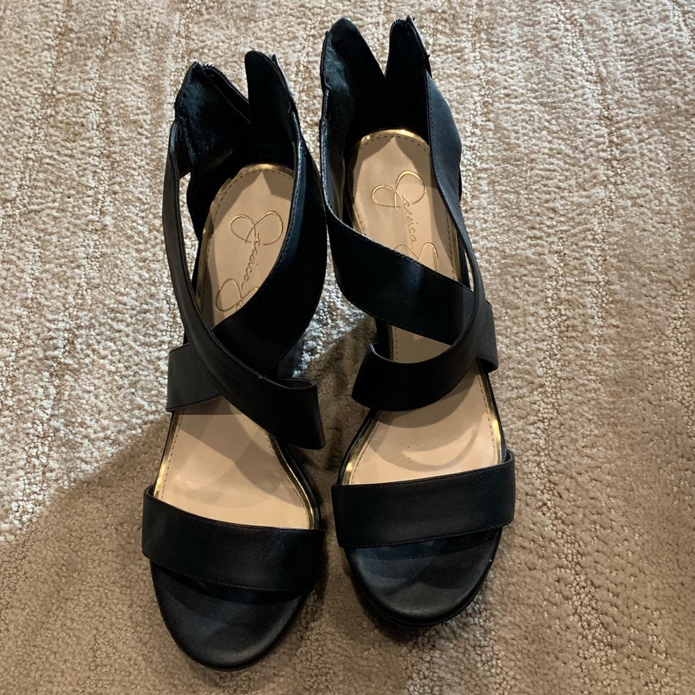 Jessica Simpson wedges